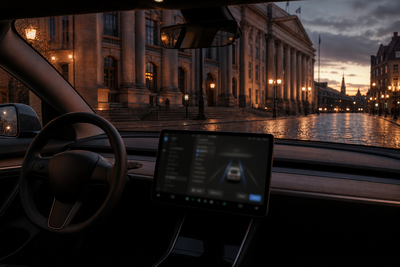 Tesla Drops 'Full Self-Driving' Name in Europe for Assisted Driving