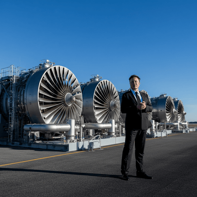 Elon Musk Confirms xAI Strategic Acquisition of Five 380 MW Gas Turbines for Massive Supercomputer Expansion