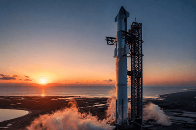 SpaceX Starship Flight 14 Reported to Slip to Sept. 28