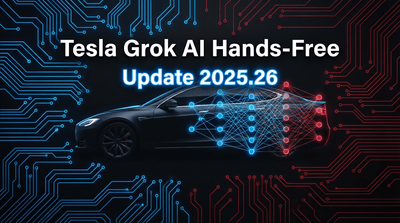 테슬라, 2025.26 업데이트와 함께 핸즈프리 그록 AI 공개