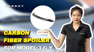 Tesla Model 3/Y 카본 파이버 스포일러 - Tesla 튜닝 애호가를 위한 완벽한 선택