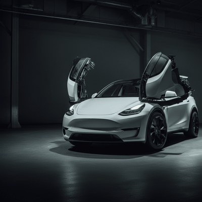 Tesla Robotaxi Unveils Exclusive Camera Washer Hardware Not Found on Consumer Model Ys