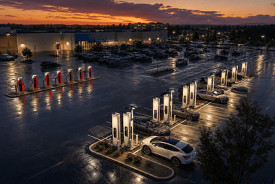 Walmart EV Charging Push Stokes Supercharger Price War Talk
