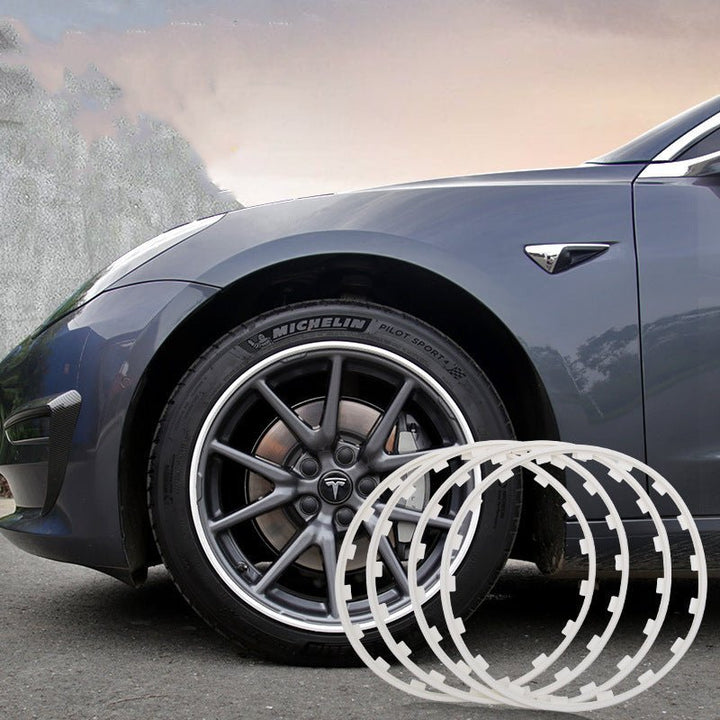 Wheel Rim Protectors for Tesla Model 3/Y/S/X(5pcs) - Tesery Official Store
