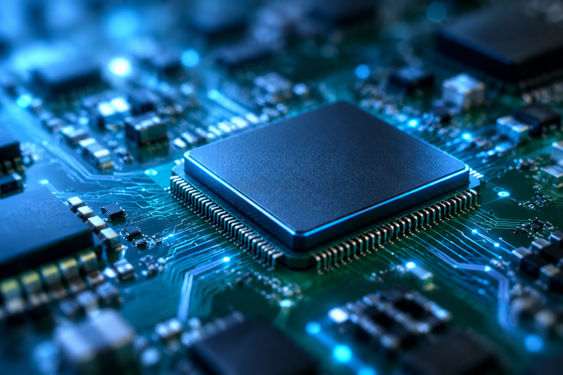 Tesla AI5 chip memory report concept with circuit board