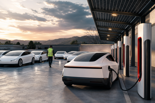 Tesla Cybercab Charging Logistics: What New Footage Shows