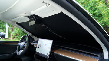 Does a Tesla Windshield Block UV Rays? Is a Tesla Windshield Sunshade Necessary? - Tesery Official Store