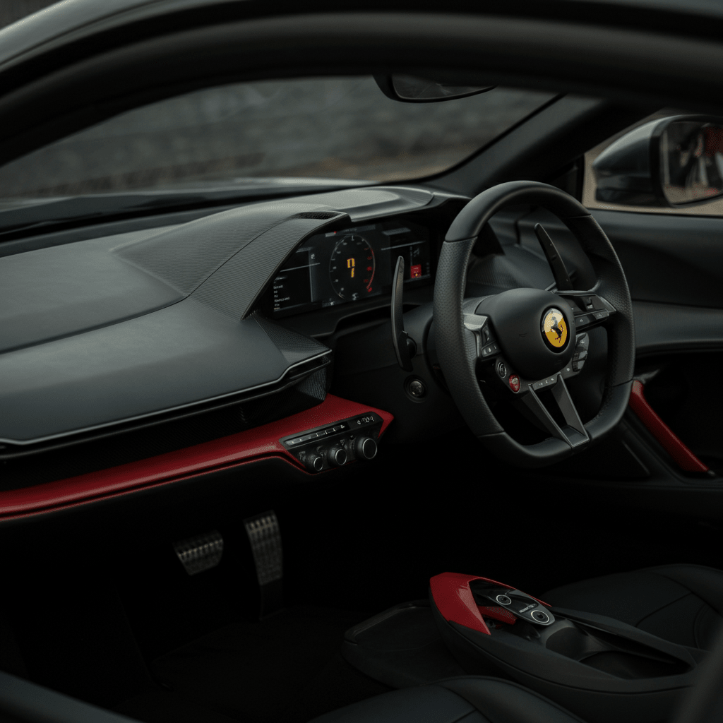 Ferrari Luce EV: Italian Supercar Maker Reveals Interior and Interface