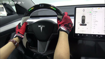 How about the Tesla LED Steering Wheel with Model 3 and Model Y? - Tesery Official Store