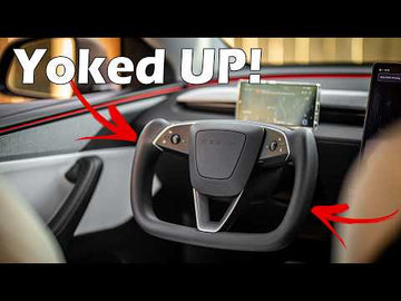 Tesery Yoke Steering Wheel: Model Y/3 Install & Review