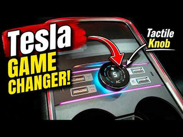 Tesery LCD Control Knob for Model Y: A Must-Have Upgrade?
