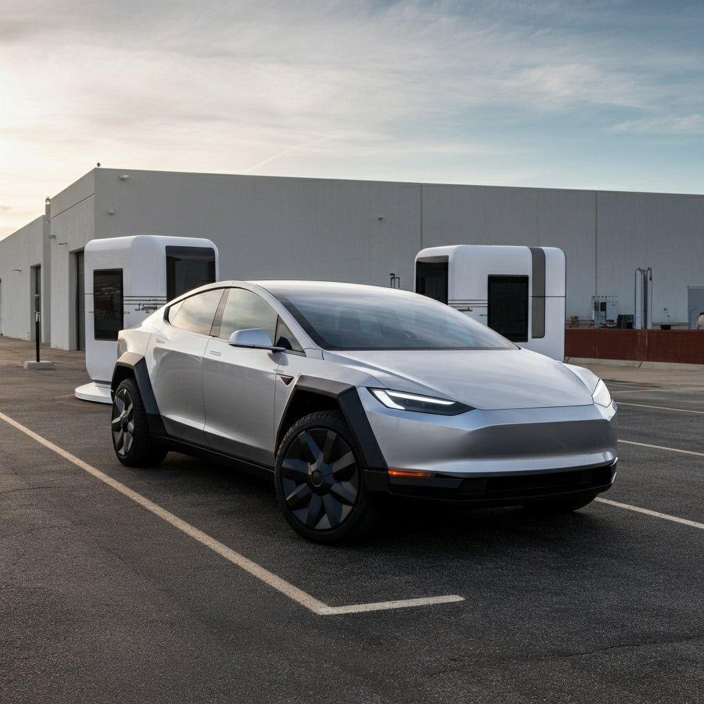More Tesla Cybercab Equipment Arriving in Giga Texas - Tesery Official Store