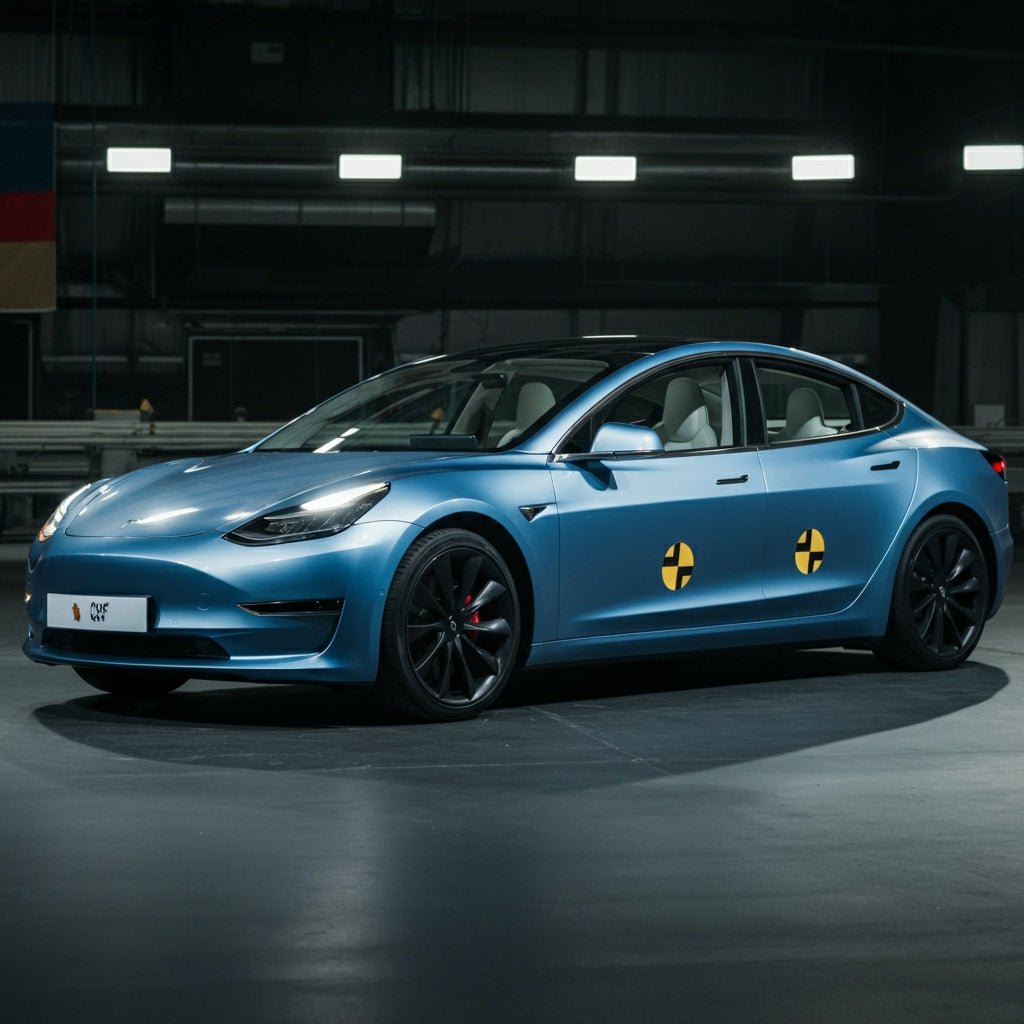 Mysterious Smaller Tesla Spotted at Giga Texas Crash Test Facility - Tesery Official Store