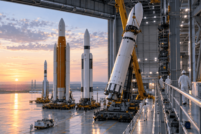 NASA Weighs Bulk Rocket Buys for $30B Moon Base Amid SpaceX Phaseout