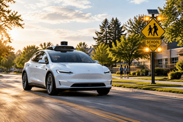 NHTSA Reportedly Probes Tesla Robotaxi School-Zone Speeding Claims - Tesery Official Store