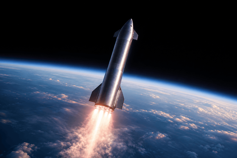 Reports: Starship reaches orbit on flight 14, returns early - Tesery Official Store