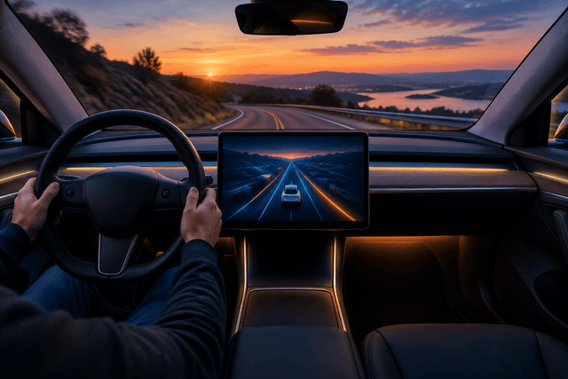 Reports: Tesla Software Update Could Steer Without FSD Enabled