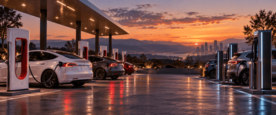 Reports: US Fast-Charging Passes 80,000 Plugs as Tesla Share Falls