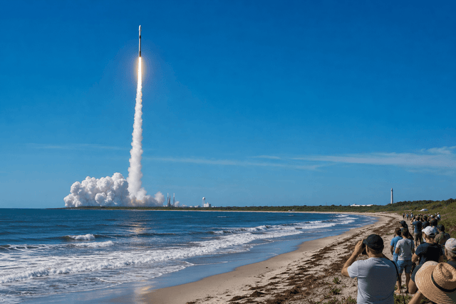 SpaceX Falcon 9 Launches Final O3b mPOWER Trio for SES