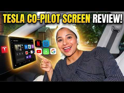 Tesery Model Y Passenger Entertainment Screen: In-Depth Review