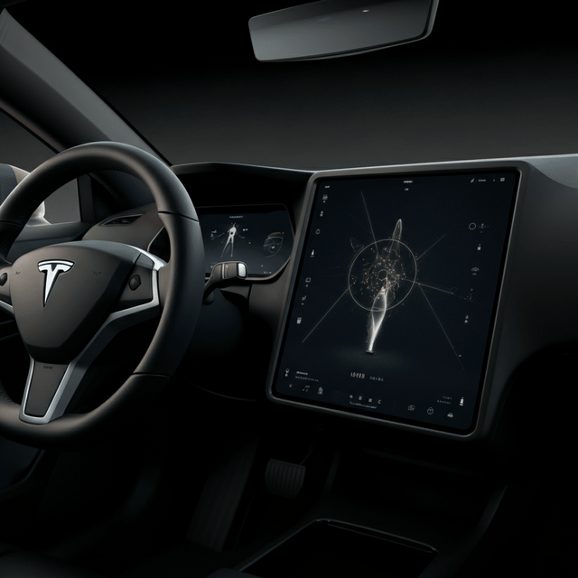 Tesla Cybercab Display Highlights Groundbreaking Interior Wizardry in New Two-Seater