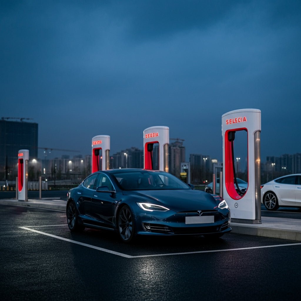 Tesla Launches Ultra-Fast V4 Superchargers in China for the First Time - Tesery Official Store
