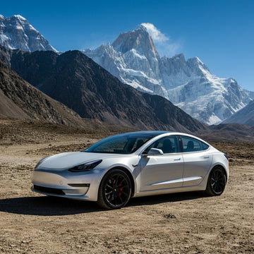Tesla Model 3 Driver Embarks on Epic FSD Journey to Everest Base Camp - Tesery Official Store