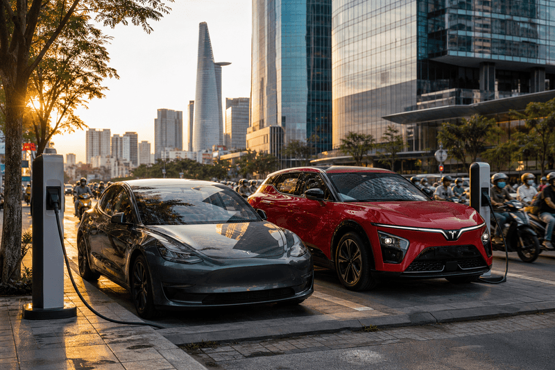 Tesla Moves Into Vietnam, Taking on VinFast in EV Market - Tesery Official Store