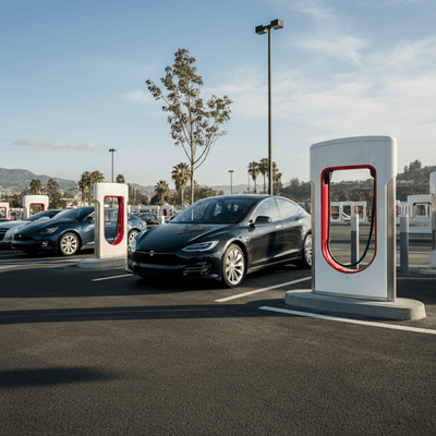 Tesla Opens First Public Semi Megacharger Site in Los Angeles