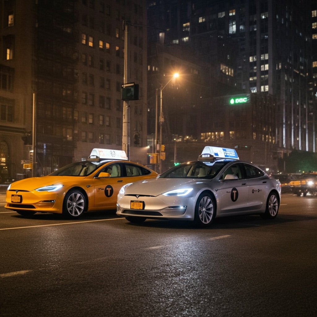 Tesla Robotaxi vs. New York Taxi: Why the Yellow Cab Has a Lot to Lose - Tesery Official Store