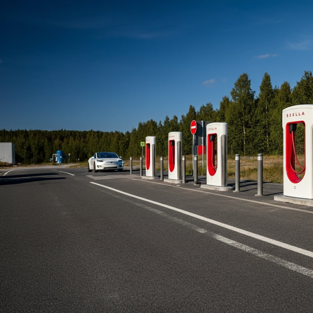 Tesla Sweden Expands Supercharger Network Amid Union Challenges - Tesery Official Store