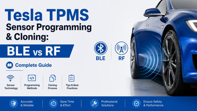 Tesla TPMS Sensor Programming & Cloning: BLE vs RF Complete Guide
