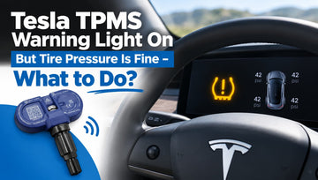 Tesla TPMS Warning Light On But Tire Pressure Is Fine – What to Do? - Tesery Official Store