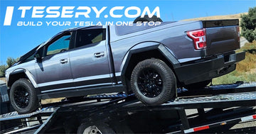Tesla's Hilarious Troll: Cybertruck Disguised as F-150 Hits the Streets! - Tesery Official Store