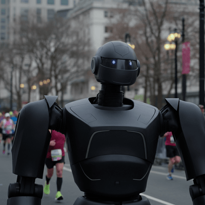 Tesla's Optimus Robot Makes Landmark Appearance at Boston Marathon, Cheering on Runners
