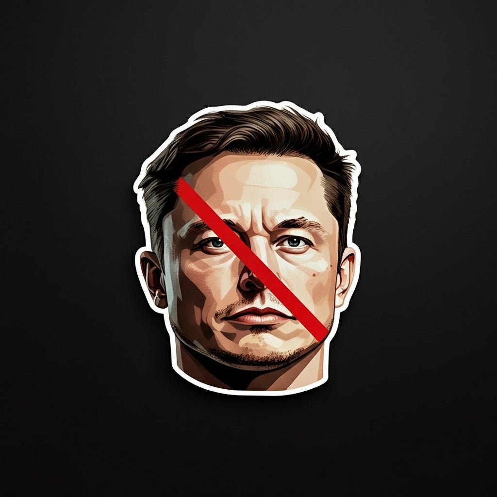 The Unlikely Success of Anti-Elon Musk Stickers: A Deep Dive into a Controversial Market - Tesery Official Store