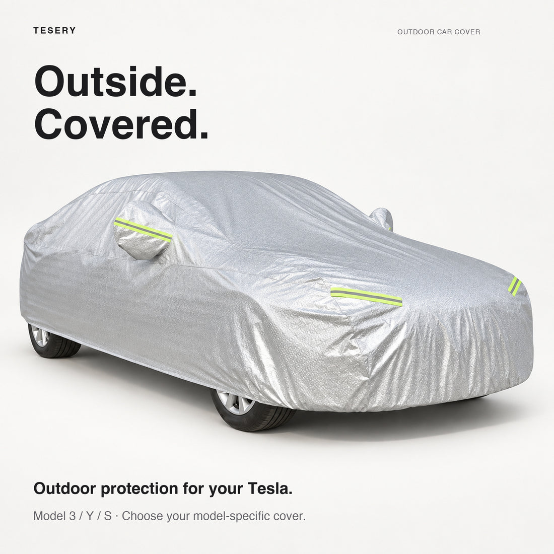 All-Weather Car Cover for Tesla Model Y/S/3 - Tesery Official Store