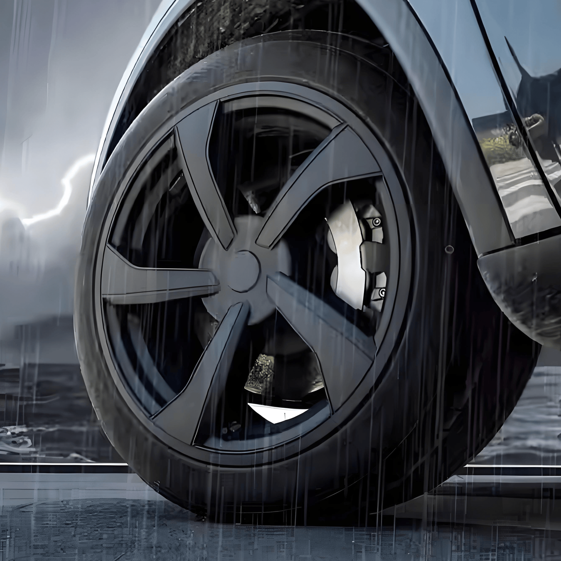 19″ Crossflow Wheel Covers for Tesla Model Y Juniper (4PCS) - Tesery Official Store