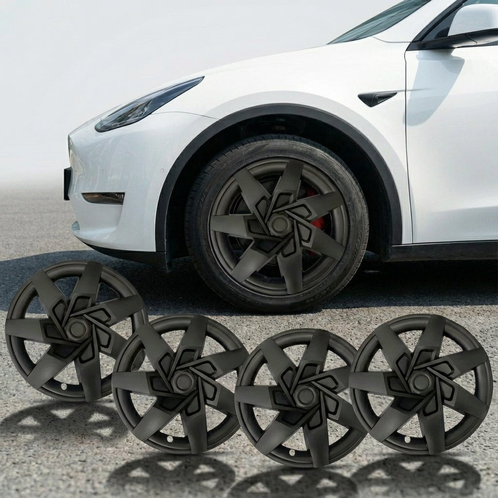 19 - Inch Battleship Style Wheel Covers for Model Y (2020 - 2024) | Hubcaps - Tesery Official Store