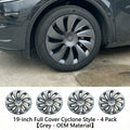 19 - inch Cyclone Wheel Covers for Tesla Model Y Juniper 2025+ (Set of 4) - Tesery Official Store