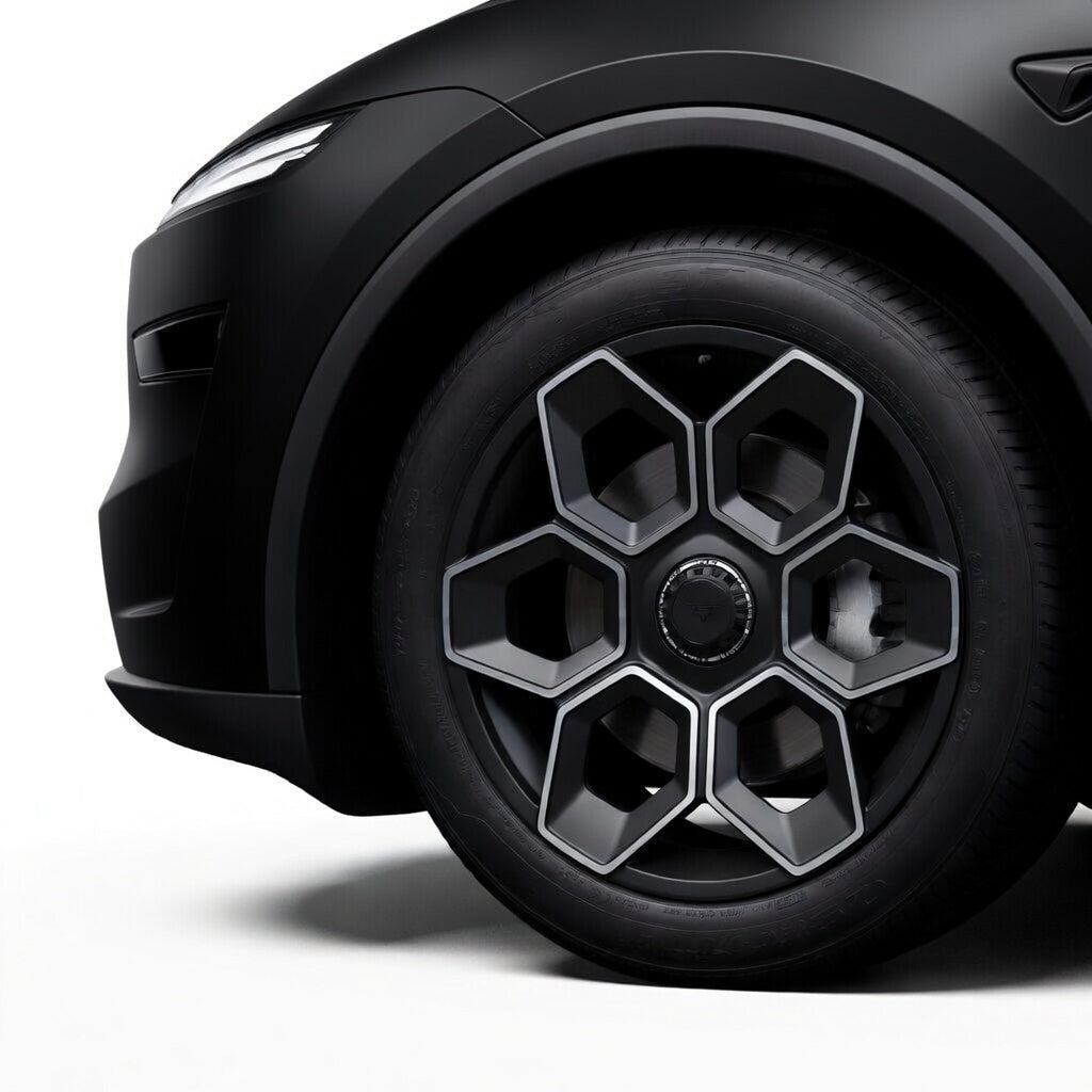 19" Hexa Honeycomb Wheel Covers for Tesla Model Y – Set of 4 | Tesery