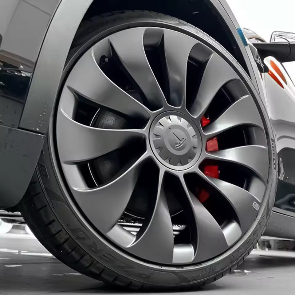 20" & 21” Wheel Hub Center Caps for Model Y (2020 - 2025.03) | Quick - Snap & Tool - Free - Tesery Official Store