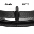 2025+ Model Y Juniper Carbon Fiber Front Lip Splitterc - High Performance Exterior Upgrade (Glossy/Matte) - Tesery Official Store