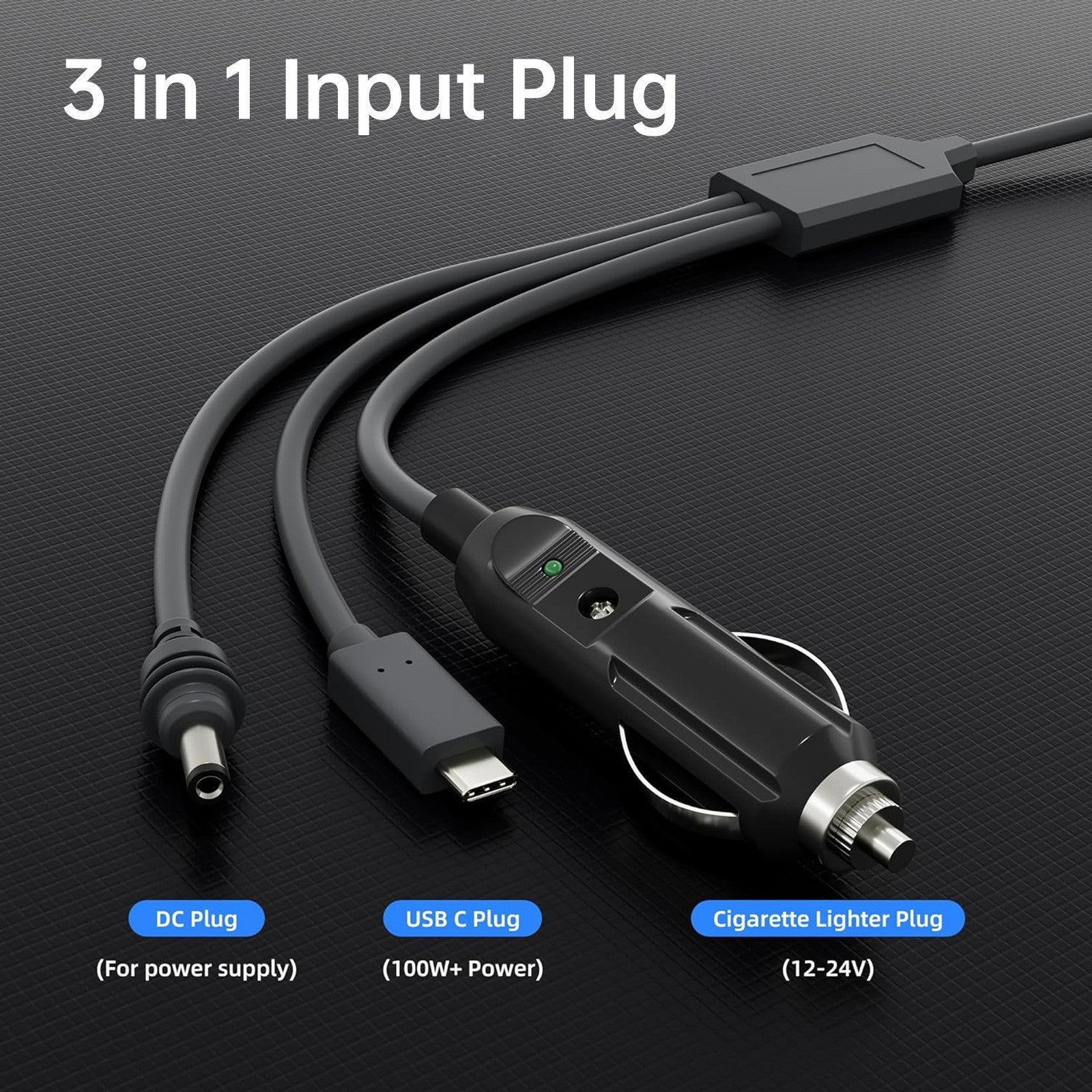 3 - in - 1 Car Charging Power Cable for Starlink Mini - Tesery Official Store