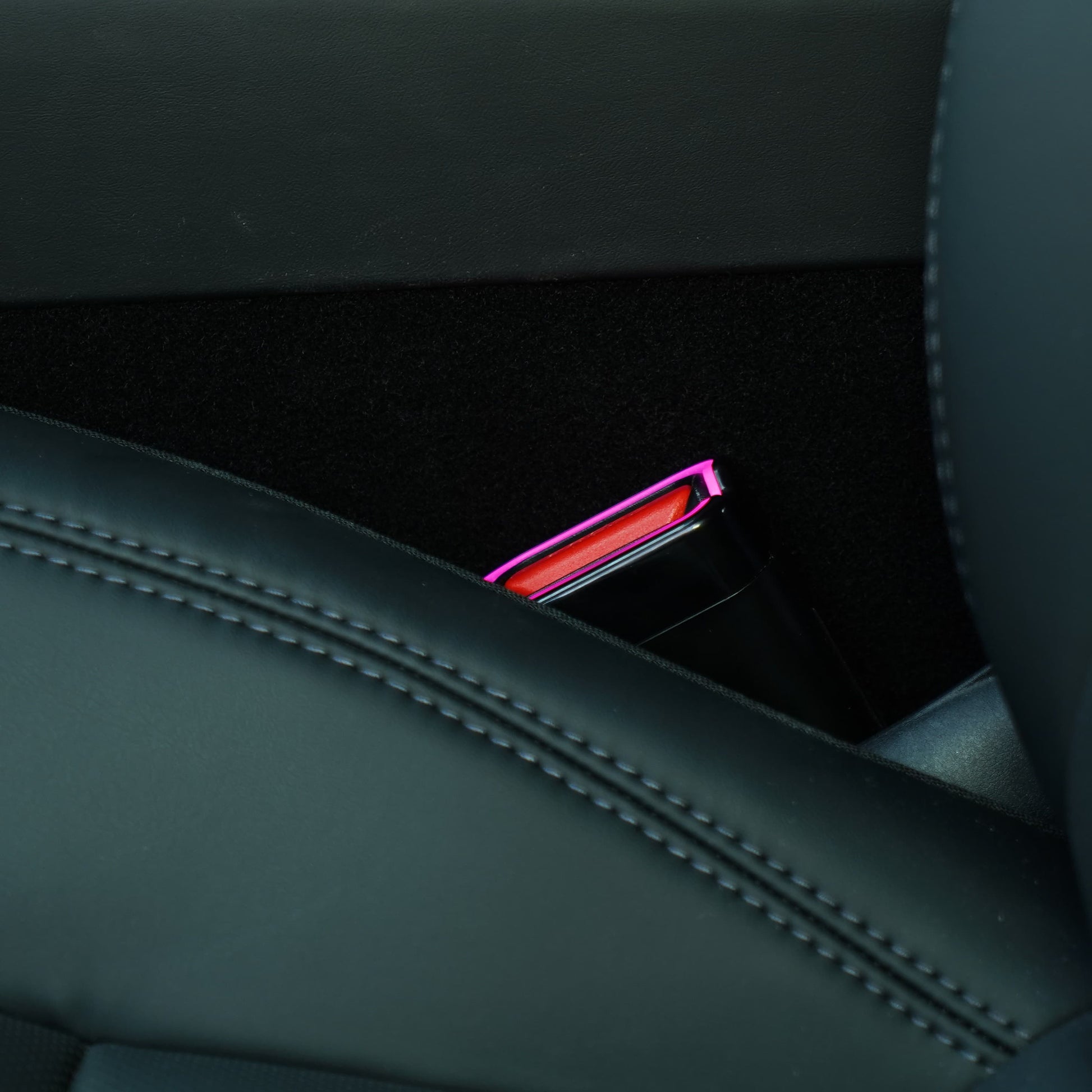 64 - Color RGB Seat Belt Buckle Ambient Light Kit for Tesla Model 3 Highland & Model Y Juniper - Tesery Official Store