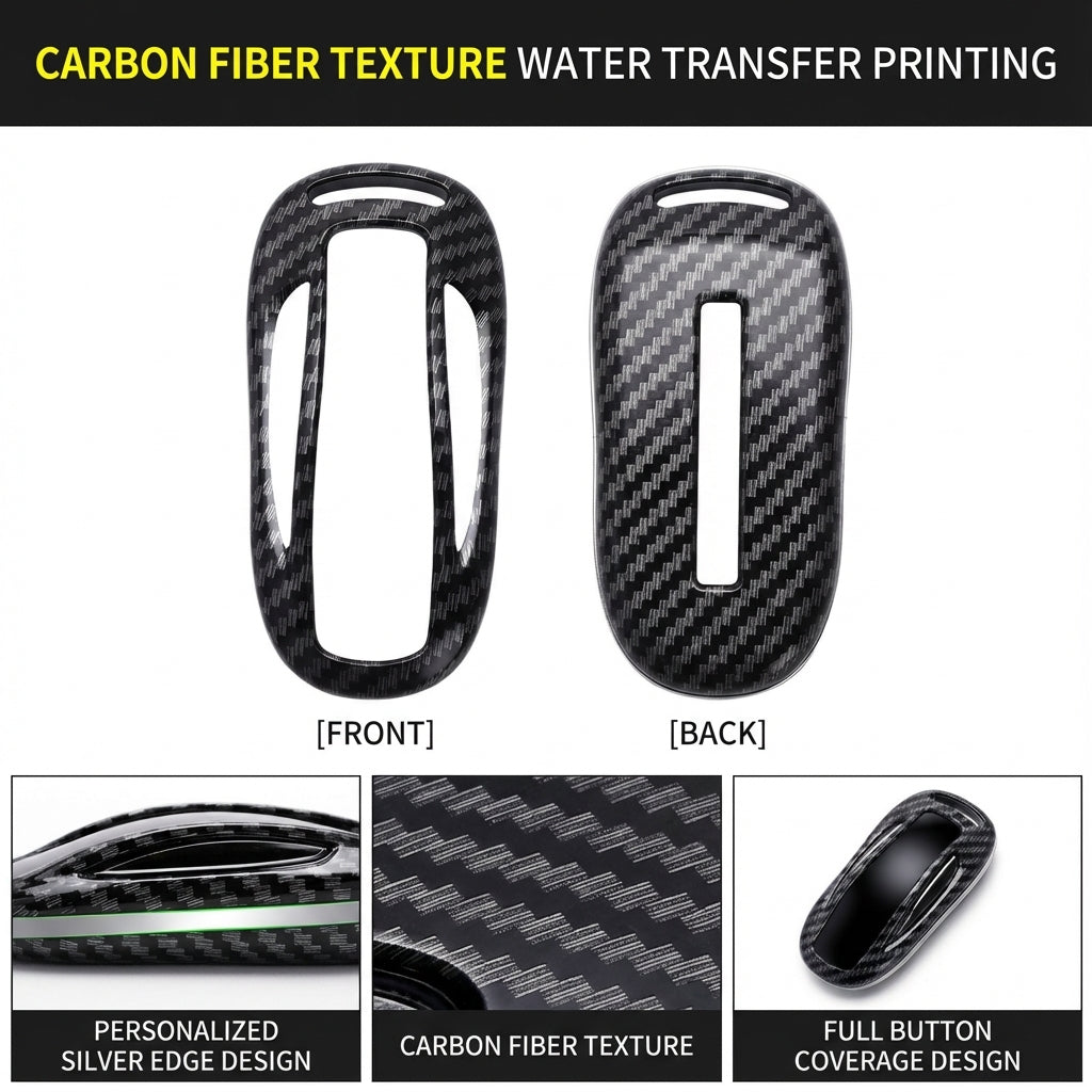 ABS Key Fob Cover for Tesla Model S & Model X | Waterproof & Signal Friendly