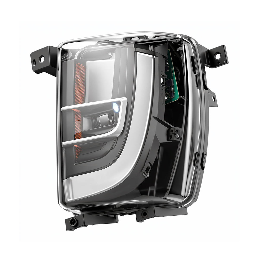 TESERY LED Fog Light Replacement for Model X (16-20)