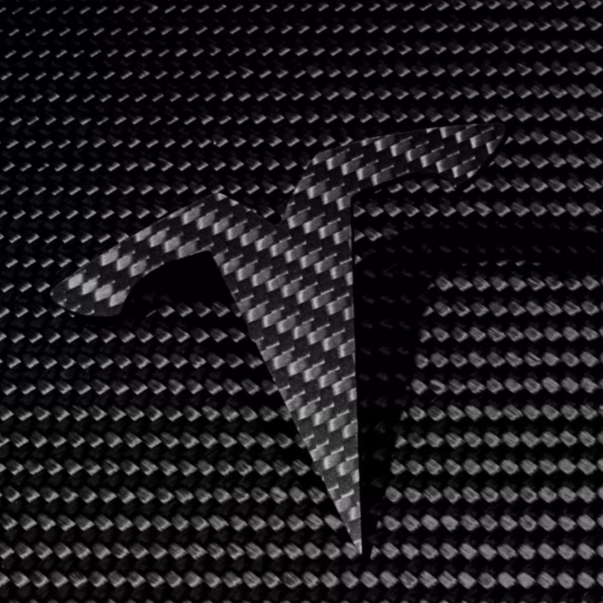 TESERY_Logo_Cover_Front_Badge_Rear_Letters_Emblem_for_Tesla_Model_3_highland_Y_-_Real_Carbon_Fiber_Exterior