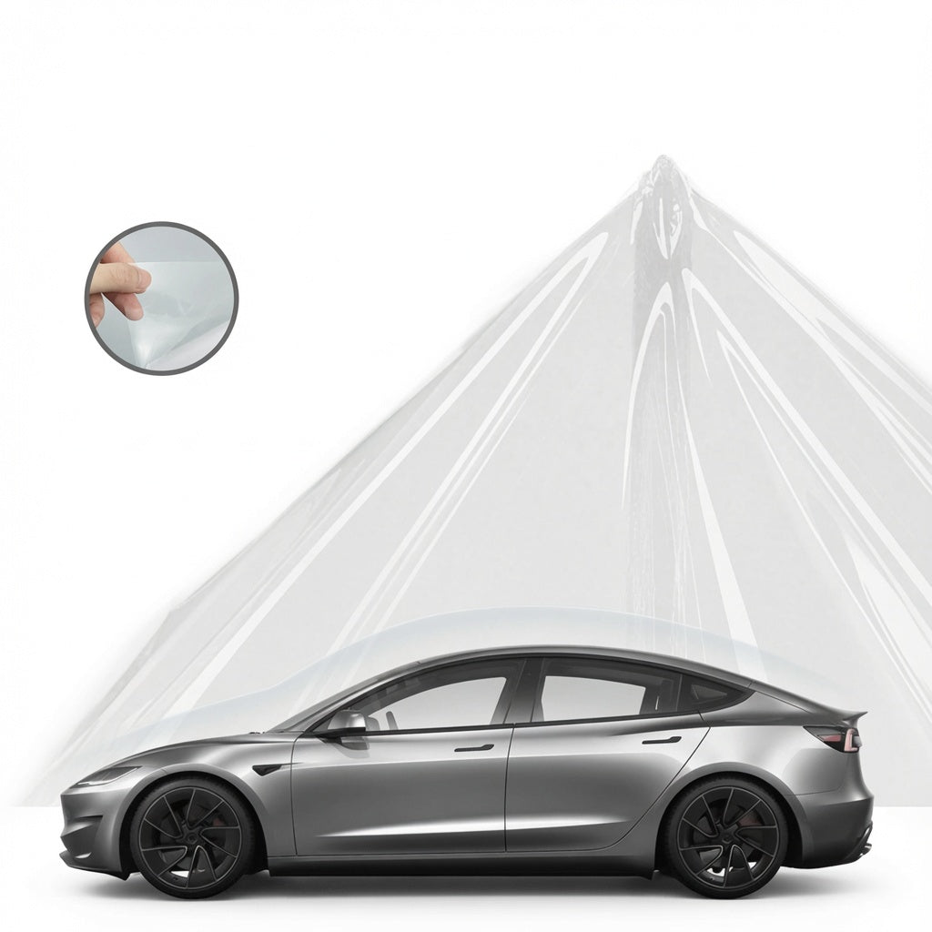 TPU Full Car Paint Protection Film (PPF) for Tesla Model 3 & Y