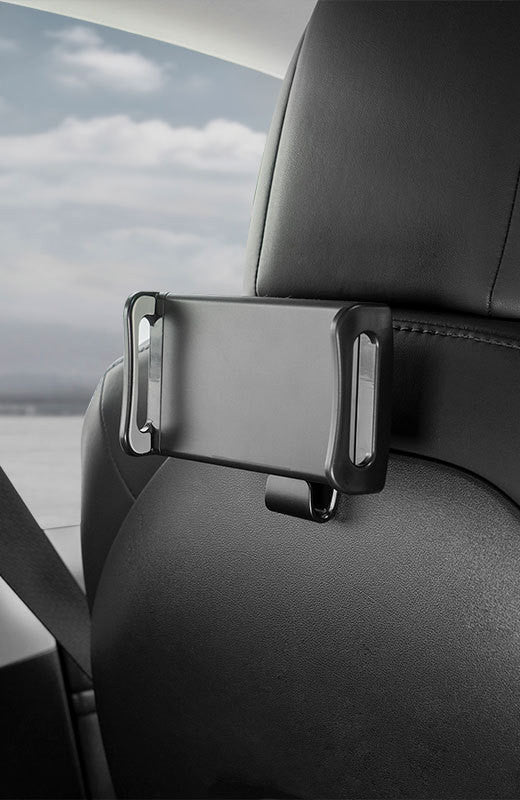 Tesla Model 3/Y Headrest Tablet Holder | Secure Back Seat Mount - Tesery